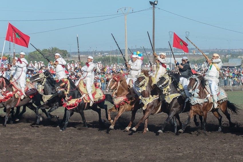 La Tbourida, sport traditionnel marocain Villa Marrakech