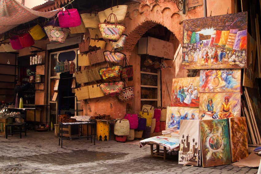 Roam through the souks