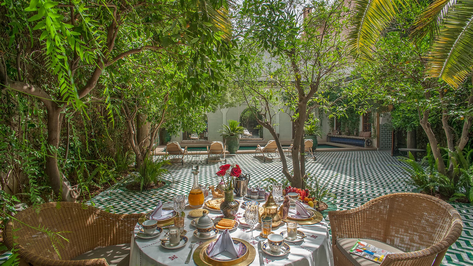 Villa Riad Laurence Olivier, Location à Marrakech