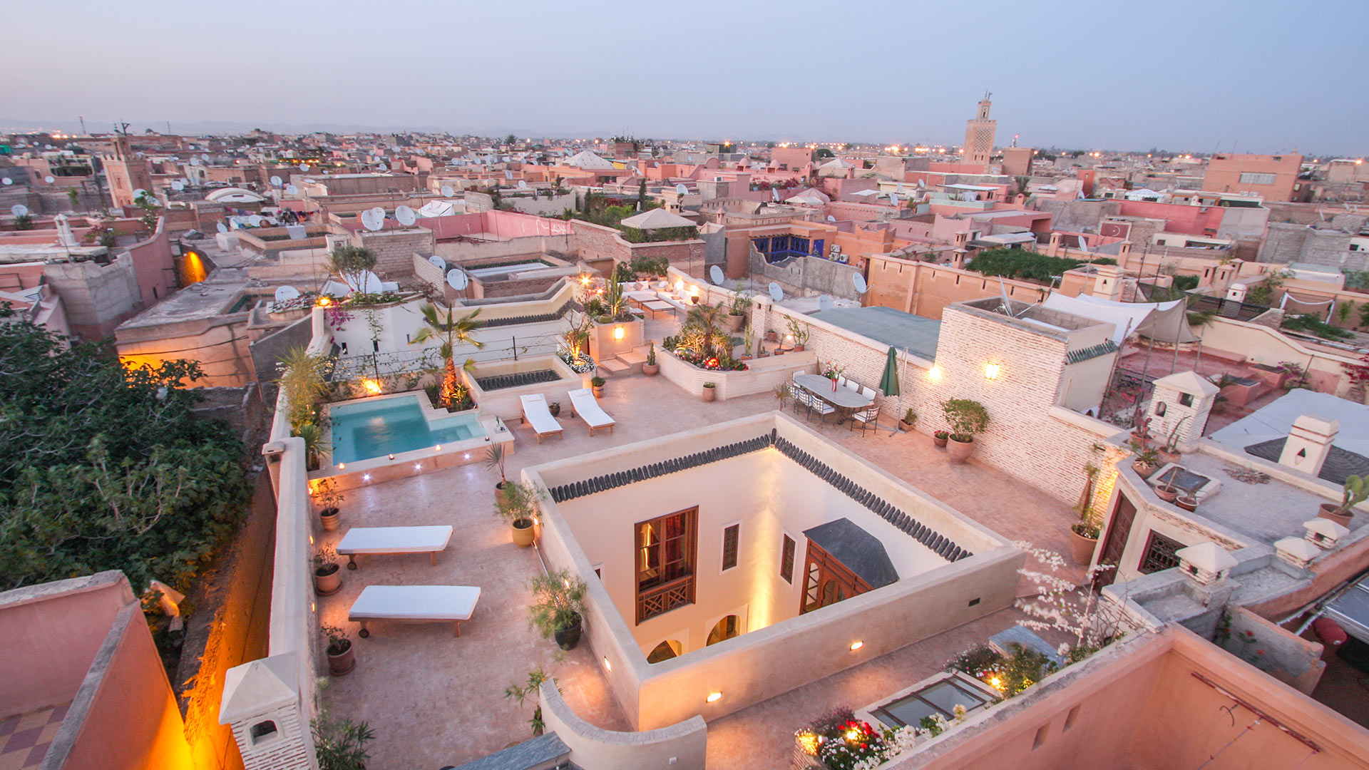 Villa Riad Hizad, Location à Marrakech
