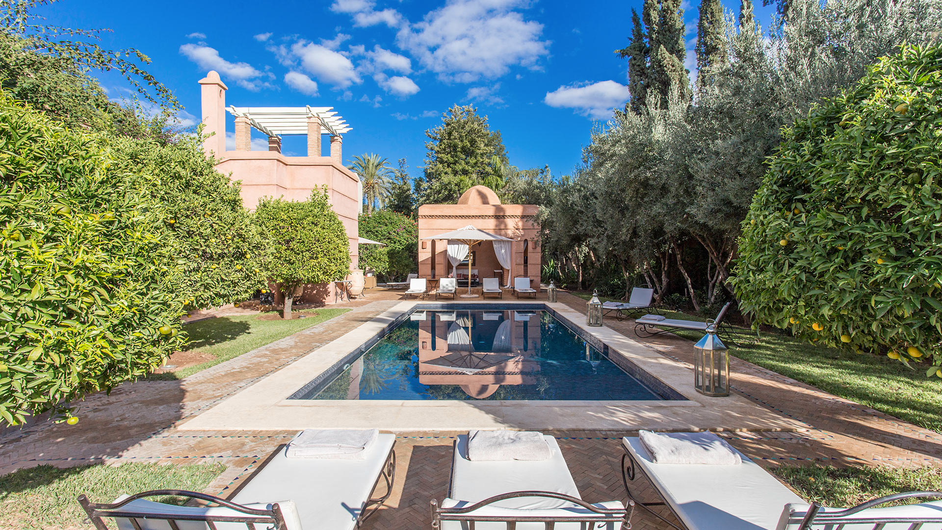 Villa Dar Zarra, Location à Marrakech