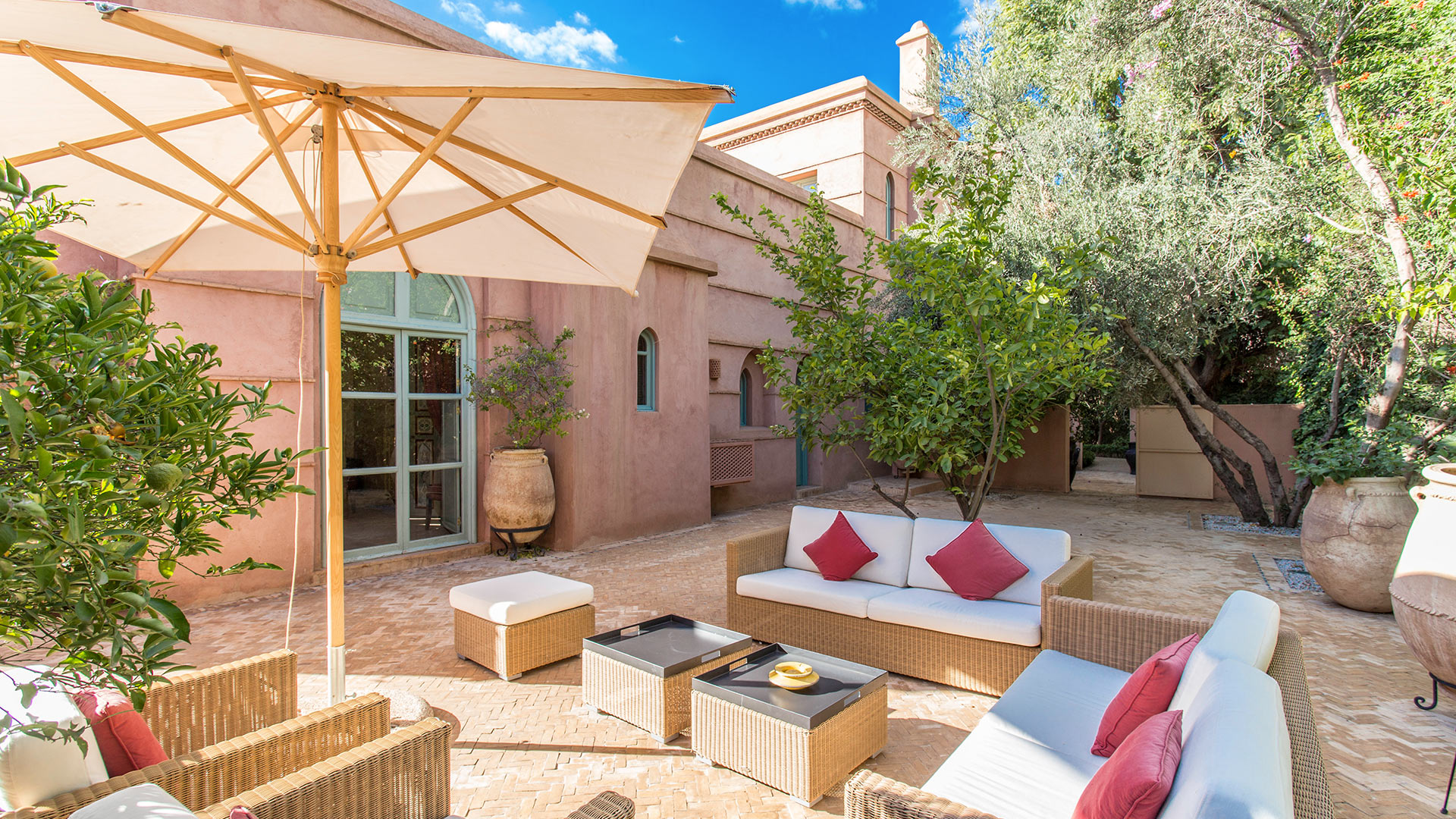 Villa Dar Zarra, Location à Marrakech