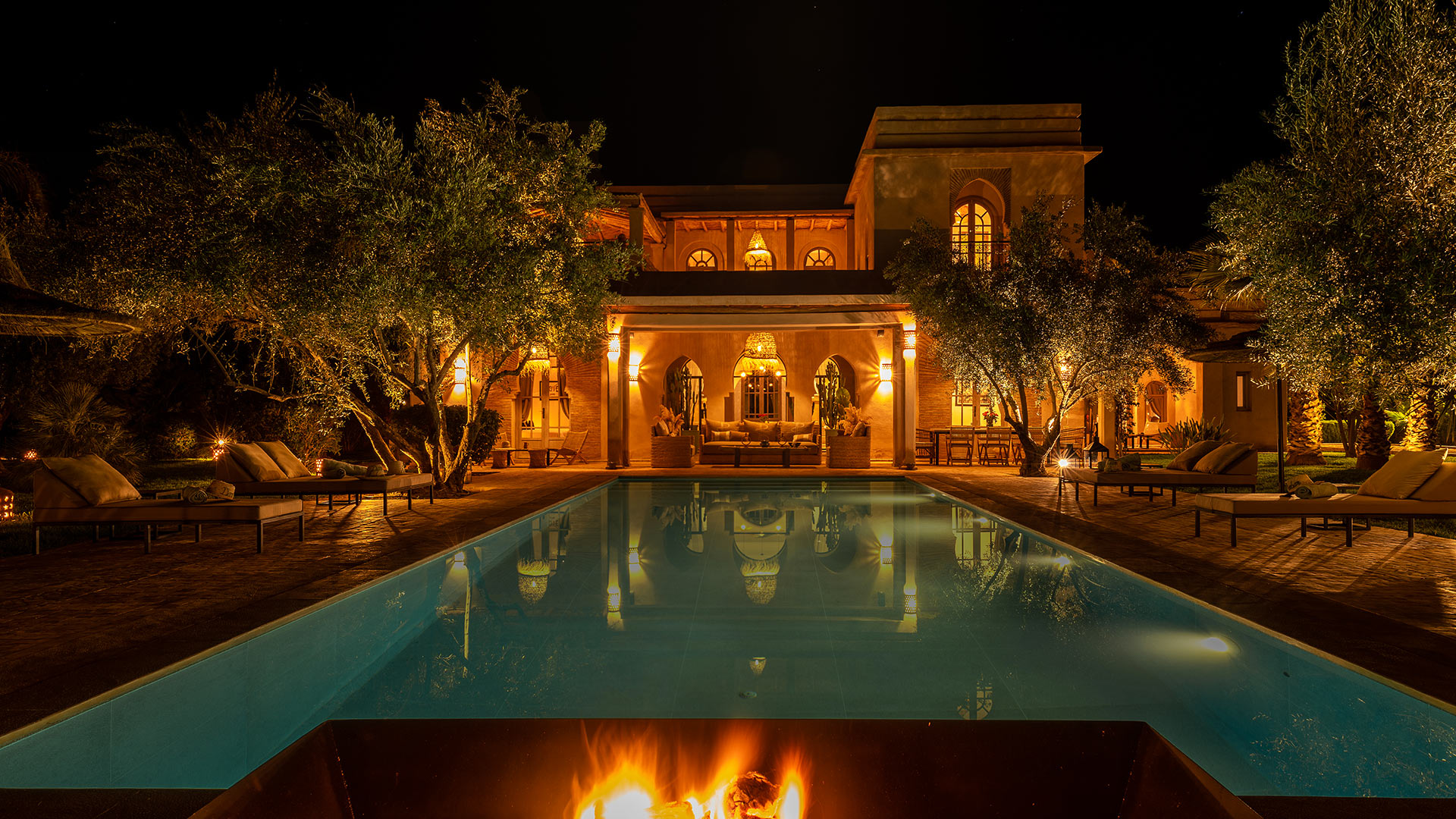 Villa Dar Anbar, Location à Marrakech