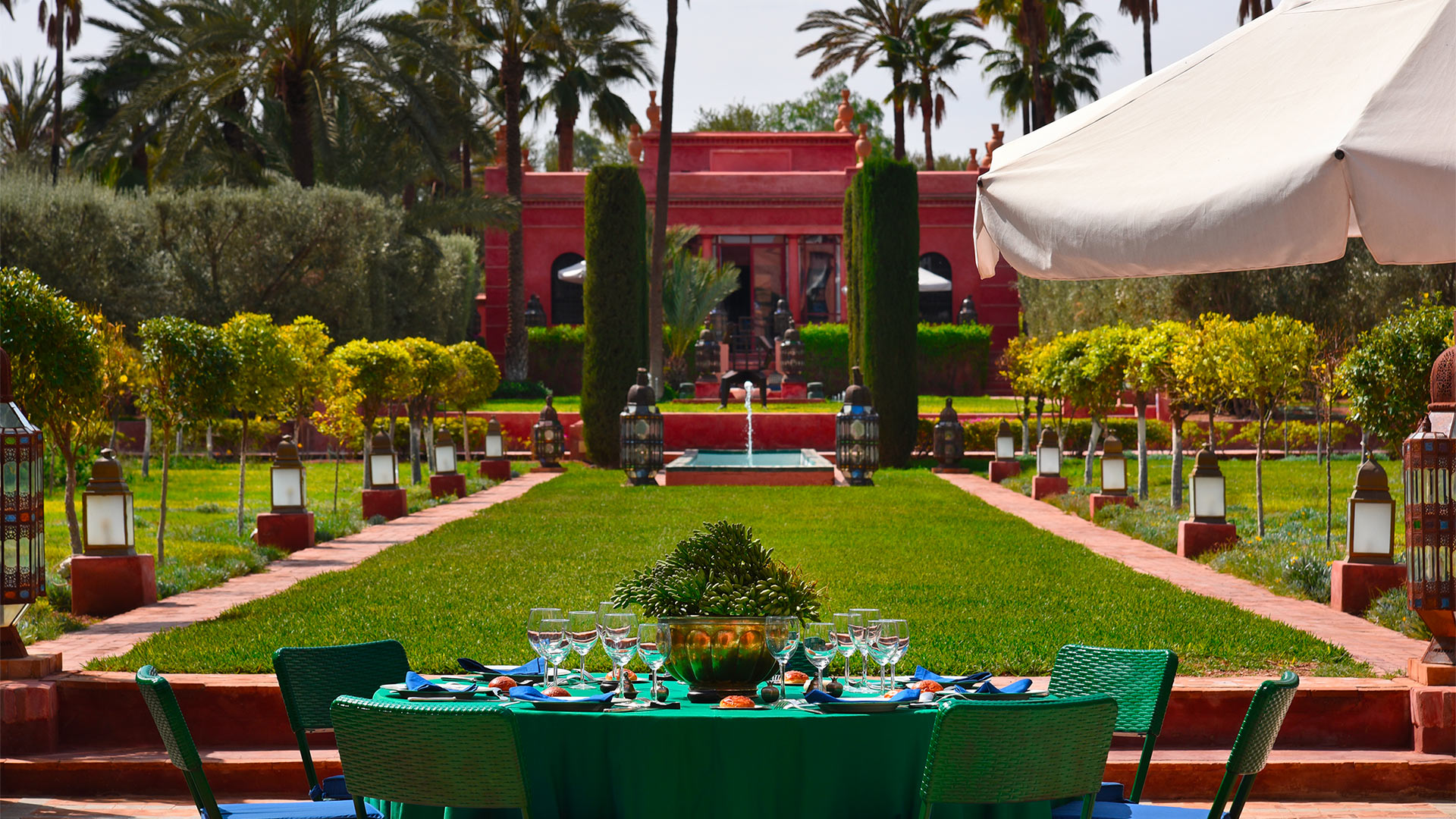 Villa Dar Abiad, Location à Marrakech